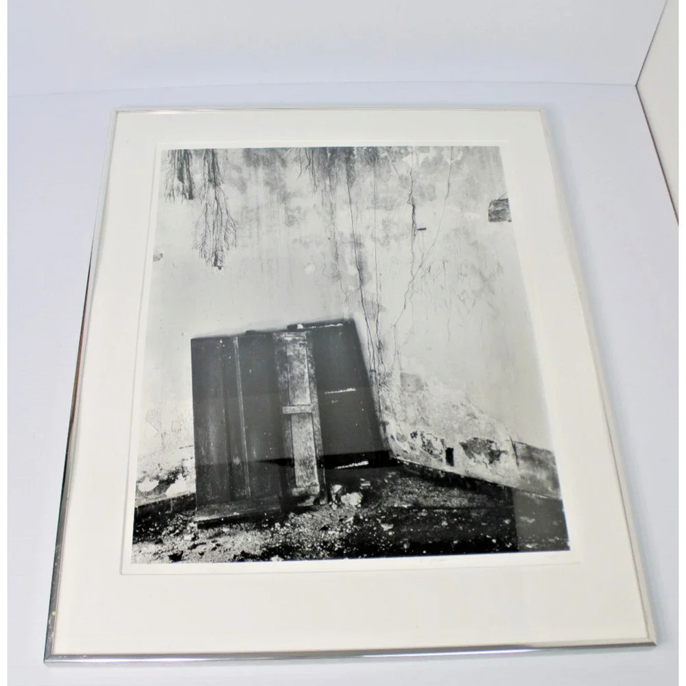 Silver Gelatin Photo Hand Signed, Russell Goodloe 1995 Mobile AL Abandoned Space